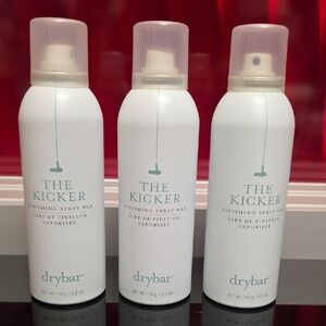 Drybar The Kicker Finishing Spray Wax 3.5 oz Set of 3 New